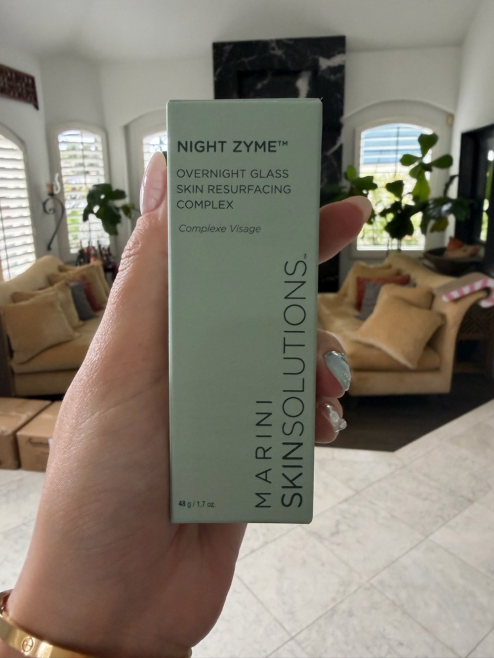 Marini Skin Solutions Night Zyme Overnight Resurfacing Complex - Mint